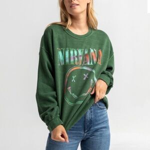 NEW Nirvana Graphic Sweatshirt